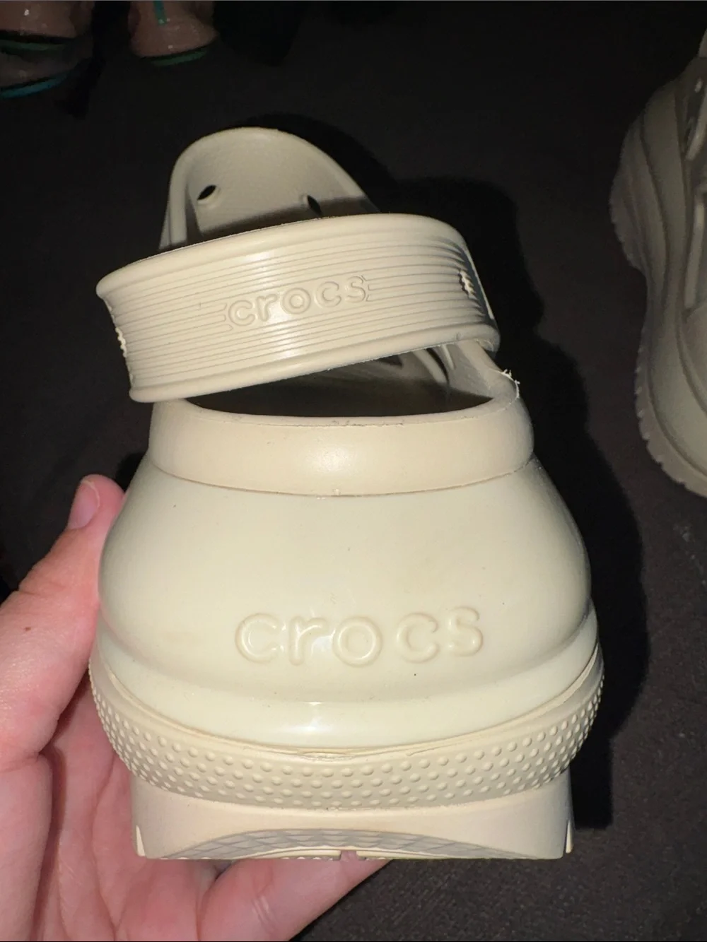 Crocs platform sandal